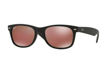 Image of Ray-Ban New Wayfarer Prescription Sunglasses RB2132 RB2132-622-2K-55 - Lens Diameter 55 mm