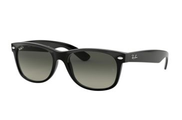 Image of Ray-Ban New Wayfarer Prescription Sunglasses, 55mm, Black, RB2132-6406M3-55-SV