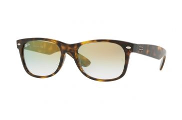 Image of Ray-Ban New Wayfarer Prescription Sunglasses RB2132 RB2132-710-Y0-55 - Lens Diameter 55 mm, Frame Color Havana