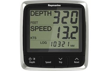Image of Raymarine Instru., Tri-Data, i50, w/Thru-Hull Xdcr, New Condition RAY-E70149
