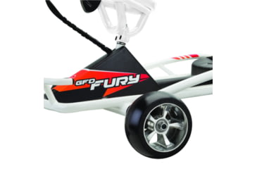 Image of Razor Ground Force Drifter Fury Electric Go Kart, White/Black, 25143498