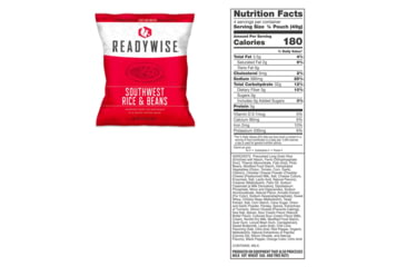 Image of ReadyWise 64 Piece Survival Back Pack, Red, 8 x 12 x 15, RW01-621GSG-RED