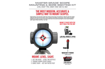 Image of Real Avid Master Scope Mounting Kit, Metal, AVMSMK