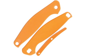 Image of Real Steel E771 G10 Handle Set Orange, G10, Orange, Two Handle SlABS And Backspacer, Orange, 1124-OR
