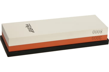Image of Real Steel Japanese Whetstone, 7.1in X 2.4in X 1.2in, 1.3Lbs, Corundum Two Sided, 3000 And 8000 Grit, W0308