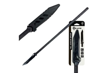 Image of Reapr Tac Javelin Spear, 8in, 2Cr13 Stainless Steel, Black, Black, CTLR-029-BLK-RPR
