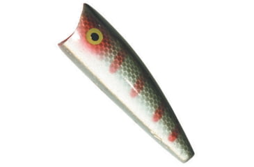 Image of Rebel Lures Rebel Pop-R Plus Topwater Bait, 2 1/2in, 1/4 oz, Floating, Green Perch, P61G254