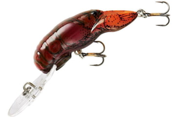 Image of Rebel Lures Rebel Teeny Wee Crawfish Bait 1 1/2in, 1/10 oz, Floating, Flaming June Bug, F77550