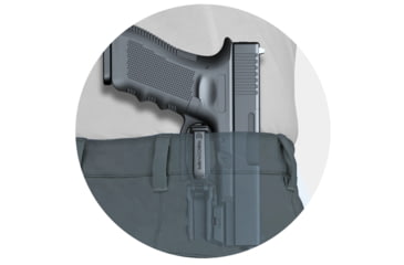 Image of Recover Tactical GZERO Polyester Glock 43/43X/48 IWB Spring Loaded Clip Holster