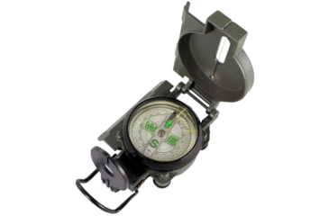 Image of Red Rock Outdoor Gear Military Marching Compass, Black, 452MRC