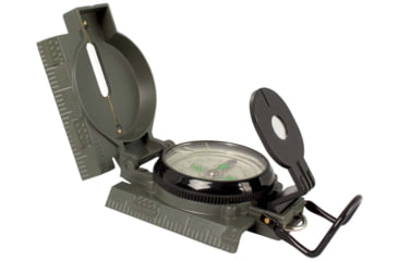 Image of Red Rock Outdoor Gear Military Marching Compass, Black, 452MRC