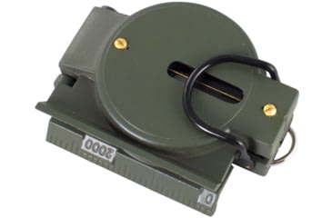 Image of Red Rock Outdoor Gear Military Marching Compass, Black, 452MRC