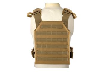 Image of Red Rock Outdoor Gear MOLLE Plate Carrier, Coyote, 522COY