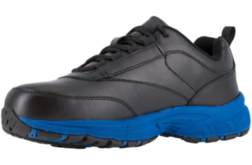 Image of Reebok Ateron Sport Oxford, Black/Blue, 9.5, M RB4830-BLK/BLUE-9.5-M-M