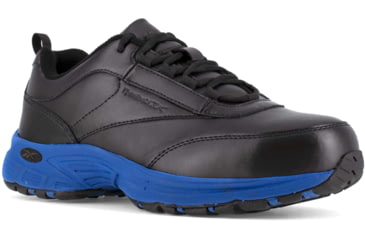 Image of Reebok Ateron Sport Oxford, Black/Blue, 9.5, M RB4830-BLK/BLUE-9.5-M-M