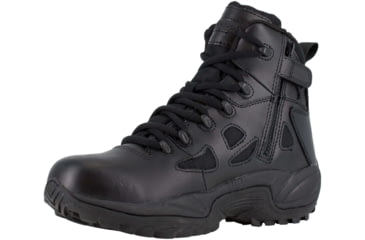 Image of Reebok Rapid Response RB 6in. Black Military Boot, Black, 15 RB8678-BLK-15-MEN-M