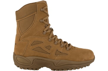 Image of Reebok Rapid Response RB 8 Inch Boot, Leather, Coyote Brown, 7, M RB8977-COYOTEBRN-7-M-M