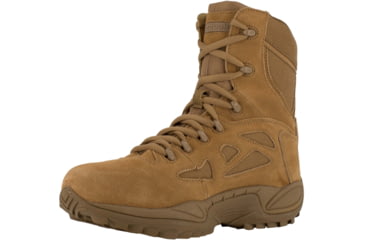 Image of Reebok Rapid Response RB 8 Inch Boot, Leather, Coyote Brown, 7, M RB8977-COYOTEBRN-7-M-M