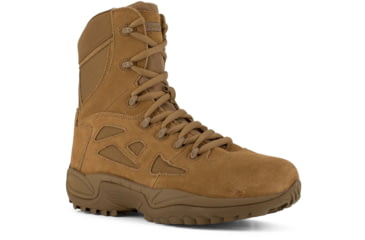 Image of Reebok Rapid Response RB 8 Inch Boot, Leather, Coyote Brown, 7, M RB8977-COYOTEBRN-7-M-M