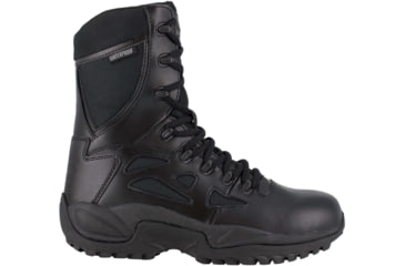 Image of Reebok Rapid Response RB 8in. Black Tactical Boot, 5.5 RB8877-BLK-5.5-MEN-M
