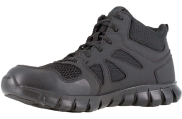Image of Reebok Sublite Cushion Mid, Soft Toe Tactical Boot - Mens, Black, 7.5M, RB8405-Black-7.5-Male-M