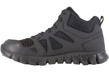 Image of Reebok Sublite Cushion Mid, Soft Toe Tactical Boot - Mens, Black, 7.5M, RB8405-Black-7.5-Male-M