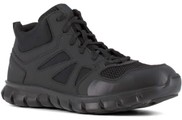 Image of Reebok Sublite Cushion Mid, Soft Toe Tactical Boot - Mens, Black, 7.5M, RB8405-Black-7.5-Male-M