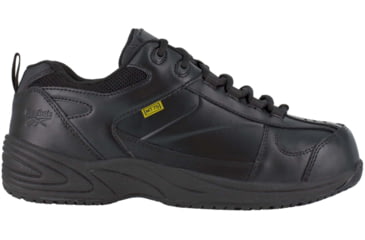 Image of Reebok Womens Centrose Street Sport Internal Met Guard Oxford Shoes, Black, 7.5, RB156-BLACK-7.5-Womens-W