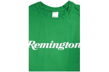 Image of Remington Logo T-Shirts Green Sold By The Case Which Includes 2 Medium/4 Large/4 X-Large/4 XX-Large/2 XXX-Large Total 16 Pieces Per Case