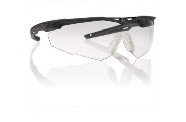 Image of Revision Stingerhawk Eyewear System US Military Kit,Black Frame,Clear and Smoke Lens,Head Strap,Microfiber Pouch and Case 4-0152-0001