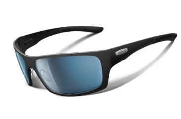 Image of Revo Waterway Matte Black Metal Frame, Water Lens Sunglasses - RE8005-04