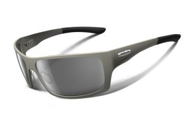 Image of Revo Waterway Raw Titanium Metal Frame, Graphite Lens Sunglasses - RE8005-03