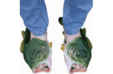 Image of River's Edge Rivers Edge Bass Fish Sandals Adult Medium Size 10/10.5