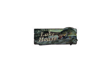 Image of River's Edge Welcome To The Lake - Wood Sign 4000878