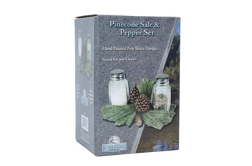 Image of Rivers Edge Salt and Pepper Shakers, Pine Cone, 547