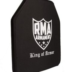 Image of RMA Armament Level III Hard 1.3in Armor Plate, Single-Curve, NIJ .06 Certified, Model 1078 1078