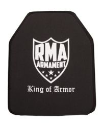 Image of RMA Armament Level III Hard 1.3in Armor Plate, Single-Curve, NIJ .06 Certified, Model 1078 1078