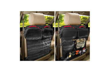 Image of Roaring Fire Razorback Car Seat Back Organizer, Black, 21.65x14.96 inch, RF-CBSOP01-BK