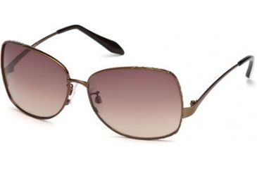 Image of Roberto Cavalli RC660S Sunglasses - Shiny Dark Brown Frame Color, Gradient Brown Lens Color