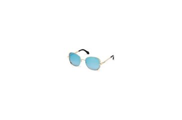 Image of Roberto Cavalli RC974S Sunglasses - Gold Frame Color, Blue Mirror Lens Color