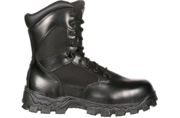 Image of Rocky Boots Alpha Force Zipper Waterproof Public Service Boot - Mens, Black, 11.5, Medium, FQ0002173-ME-11.5