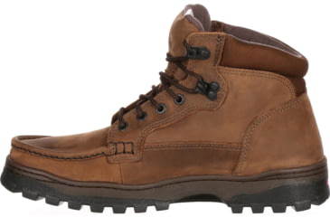 Image of Rocky Boots Outback Gore-Tex Waterproof Hiker Boot - Mens, Light Brown, 10, Wide, FQ0008723-WI-10