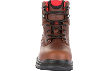 Image of Rocky Boots Rams Horn Full-grain Leather Waterproof Composite Toe Work Boot - Men's, 13 US, Medium, Dark Brown, RKK0257-M-13