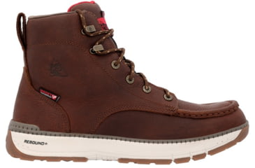 Image of Rocky Boots Rebound Wedge Composite Toe Work Boot - Mens, 6in, Tobacco, 12, RKK0435-M-12