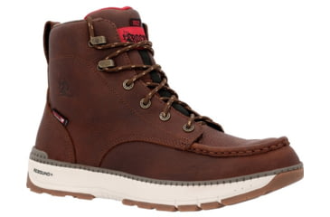 Image of Rocky Boots Rebound Wedge Composite Toe Work Boot - Mens, 6in, Tobacco, 12, RKK0435-M-12