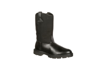 Image of Rocky Boots Warden Pull-on Wellington Public Service Boot - FQ0006300BK10EW