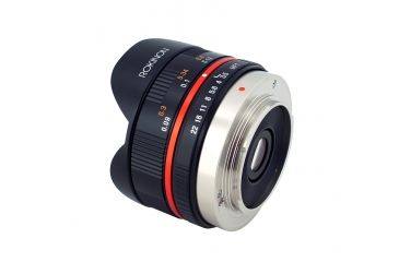 Image of Rokinon 7.5mm F3.5 UMC Ultra Wide-Angle Fisheye Camera Lens for Micro 4/3 Mount (Black) FE75MFT-B