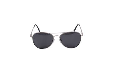Image of Rothco 58mm Polarized Sunglasses, Chrome / Smoke, 22009-ChromeSmoke