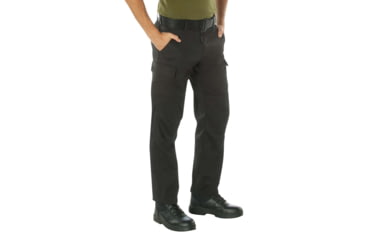 Image of Rothco Active Flex BDU Cargo Pants, Black, 32, 62070-Black-44Wx32L