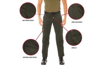 Image of Rothco Active Flex BDU Cargo Pant - Men's, Olive Drab, 38Wx32L, 62071-OliveDrab-38Wx32L